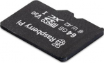 Raspberry Pi Pi - Flash memory card, - 64 GB