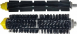 JETtools Brush Set Brushes 2x Rubber Bristle Brush For Irobot Roomba 600 700