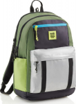 Miquelrius Rucksack Triple Amsterdam Recy 28l 3 green compartments