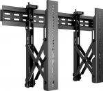 Multibrackets M Public Video Wall Mount Push 40-70" Black | VESA 200x200-600x400 | Max 40kg | Svart