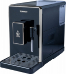 Allied Data Technologies Tornado TCM-9008A-GS, Espresso Machine, coffee beans, Eingebautes Mahlwerk, Schwarz
