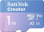 SanDisk Creator - Flash memory card, (microSDXC-an-SD-Adapter