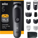 Braun All-in-One Series 5 multi-function trimmer, AIO5560, harmaa
