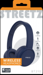 DELTACO STREETZ Headset Bluetooth , Blue