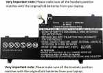 CoreParts Laptop Battery for HP 57.00Wh, 11.55V 4935mAh 57Wh Li-Pol