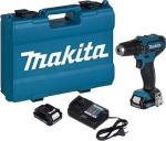 Makita DRILL CORDL drill. 12V DF333DWAE 2X2.0AH