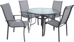 Garden furniture set EVERET table and 4 chairs