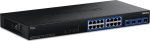 TRENDnet Switch 20-Port 2.5G Unmanaged 4x10G SFP+ 19"