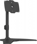Multibrackets M VESA Desktopmount Single Stand 24"-32" | VESA 75x75-200x100 | Max 15kg | Table base | Svart
