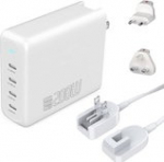 4smarts Charger GaN Flex Pro 200W 4 USB-C Travel Edition white