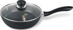 Maestro MR-1205-28 Frying pan with lid, 28 cm, black