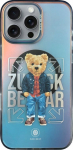 ZUCK BEAR case CALIFORNIA COOL MAG Compatible z MagSafe do IPHONE 16 Pro Max plaid shirt