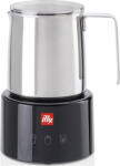 Illy 23760 frother / Black milk warmer, Stainless Steel