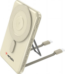 Verbatim, powerbank z wireless �charging, 5V, �charging the phone, 32253, 5 000mAh, Magnetic mount, z�ota