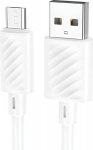 Kabel USB A do Micro USB Hoco 2.4A 2 m X88 white