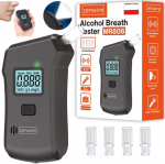 Zenwire Professional Police Digital Breathalyzer Home Breathalyzer Flashlight 5x Mouthpiece