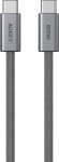 Kabel USB Aukey USB-C - USB-C 1.8 m Szary (Aukey)