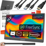 Monitor Portable Zenwire 15.6" Full HD 1920x1080 IPS HDR HDMI M9P