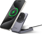Ugreen W706 2-in-1 Magnetic Wireless Charger Qi2 15W / gray