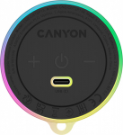 CANYON Magnetic BT speaker OnMove 13 5W Black