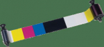 Evolis colour ribbon (monochrome), silver - Evolis colour ribbon (monochrome), fits for: Zenius, Primacy, Elypso, for up to 1000 cards, colour: silver