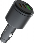 Devia Extreme Metal USB 2x USB-C Car Charger