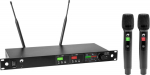 Omnitronic Radio microphone set UHF-602