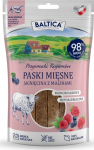 BALTICA Przysmaki Region&oacute;w Mono Meat Strips Lamb with Raspberries &ndash; dog treat &ndash; 90 g