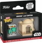 Funko Bitty Pop! Towns: Star Wars - Greedo with Cantina Vinyl Figures
