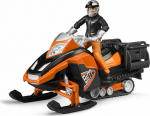 Bruder Snowmobile with driver and accessories (63101)
