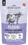 Wiejska Zagroda Karma mokra dla kota Fileciki Kurczak z wołowiną dla sterylizowanych (dorosły) 85g