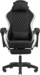 TACENS Mars Gaming MGC-X Fabric PC gaming chair Padded seat Black, White