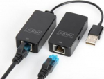 Digitus Przedłużacz/Extender USB 2.0 HighSpeed Twisted-pair Cat.5e/6 UTP, do 50m