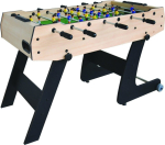 RoGer Wood Football Table Folding 121x61x81 cm