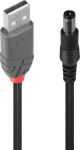LINDY USB 2.0 Typ A an DC 5.5/2.5mm St Adapter cable 1.5m