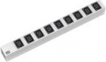 Bachmann power strip (Rack - mountable) - Eingabe, Eingang IEC 60320 C20 - output terminals: 9 - 1U - 48.3 cm (19")