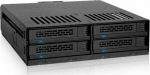 Backplane IcyDock 4x6.3cm SATAI-III/SAS in 1x5.25" HDD/SSD