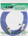 Kabel InLine RCA (Cinch) - RCA (Cinch) 3m niebieski (89403P)