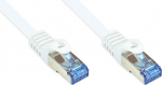 Alcasa Good Connections RNS Patchkabel mit Rastnasenschutz - Cat. 6A - S/FTP - PiMF - halogen free - 500MHz - wei&szlig; - 15m