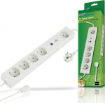 HQ pikendusjuhe 1.5m 5-ne voolupesa l&uuml;litiga - PC