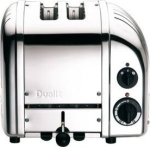 Dualit 2 Slot Toaster polished