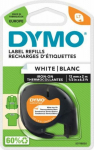 DYMO LetraTag-Band, ironing. 12mm x 2m schwarz->weiss