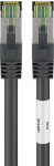 Wentronic goobay CAT 8.1 SFTP, PiMF 5m Patchkabel Sort