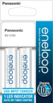 Akulaadija Panasonic eneloop BQ-CC80 + 2x1900mAh USB-laadimine 2xAA v&otilde;i 4xAAA, LED, 10h