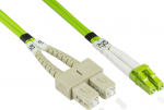 Alcasa Good Connections LWL Dpx Patchk. OM5 MM 50/125&Aacute; LC/SC 10m