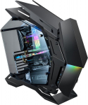 Jonsbo MOD3 Big Tower Showcase, Tempered Glass - schwarz