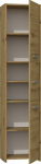 Topeshop S43 ARTISAN bathroom storage cabinet Oak