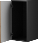 Cama MEBLE Cama full storage cabinet ROCO RO3 75/37/39 white/black/white