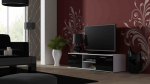 Cama MEBLE Cama TV stand SOHO 140 white/black gloss