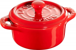 Staub Mini Cocotte Set 4-Piece round, ceramic, cherry red